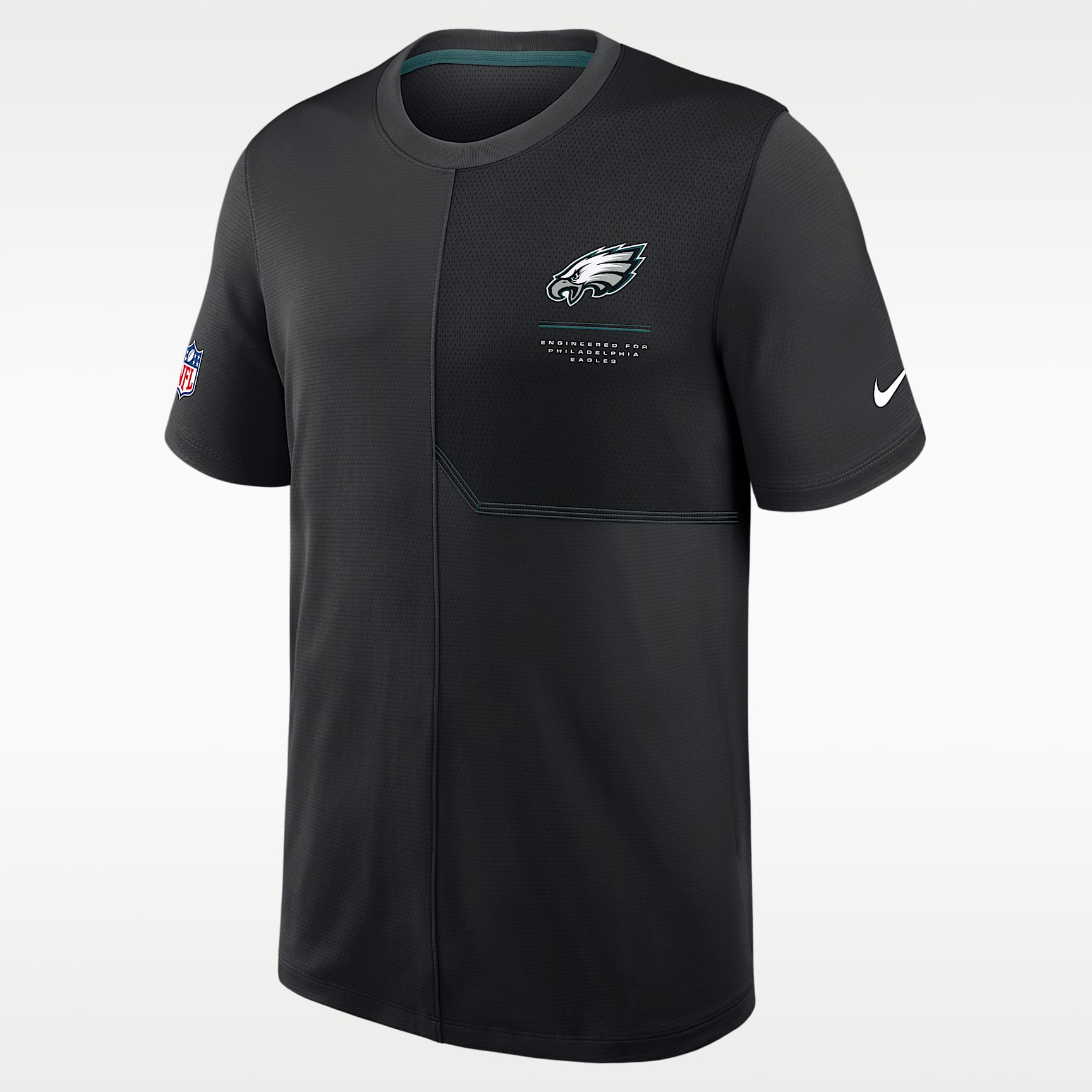 Philadelphia Eagles Sideline Coach Men's Nike Dri-FIT NFL Top